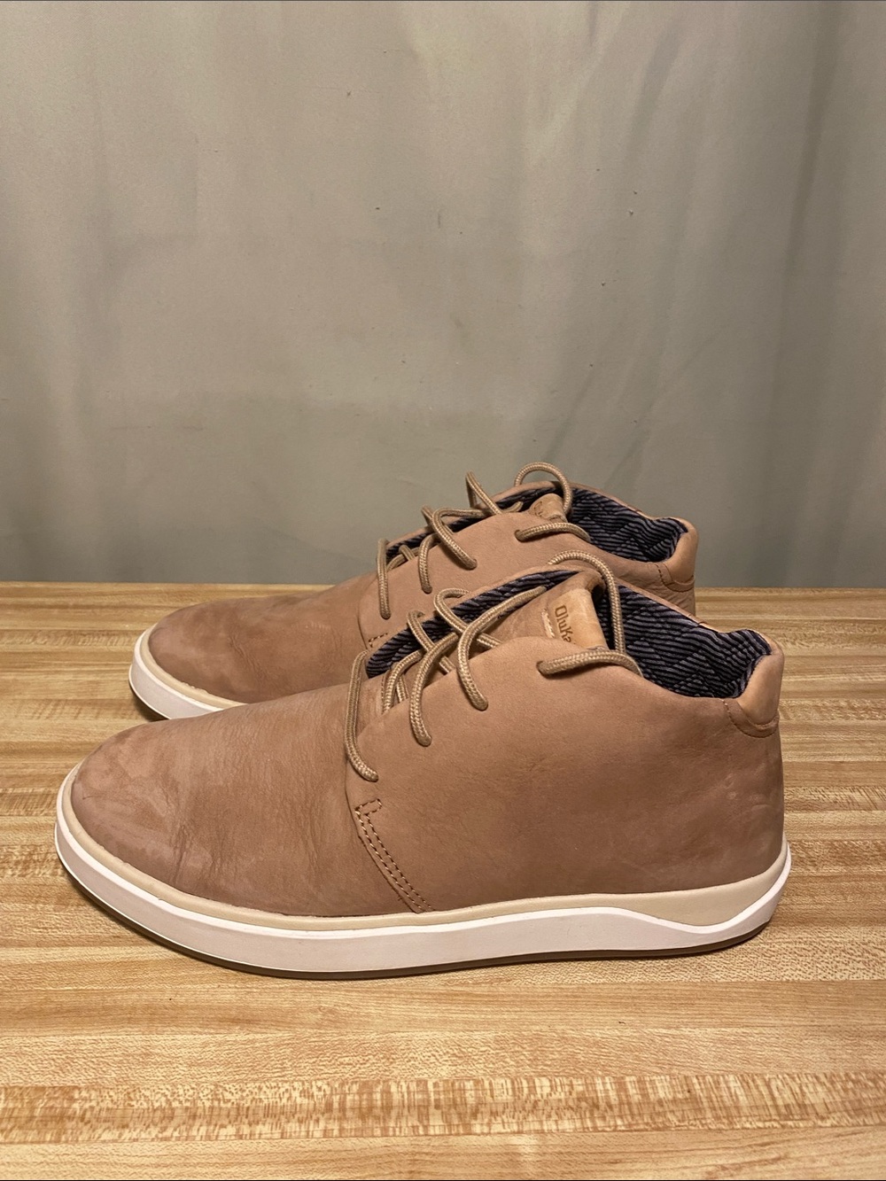 Olukai Papaku ‘IIi Chukka Men’s Casual Boots Tan Tan  Mens 10